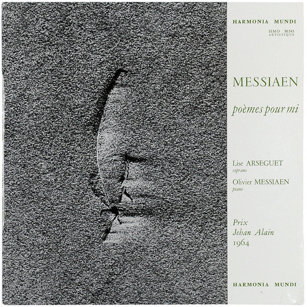 Olivier Messiaen / Lise Arséguet : Poèmes Pour Mi (LP, Album)