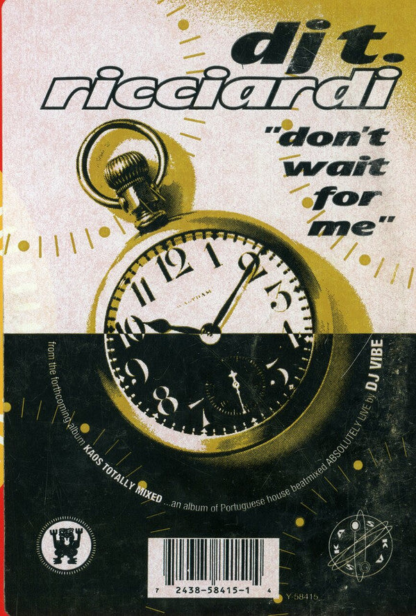 DJ Tó Ricciardi : Don't Wait For Me (12")