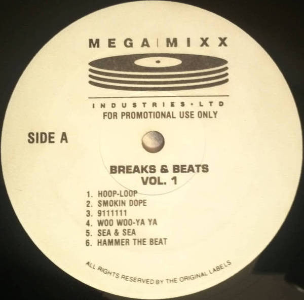 Various : Breaks & Beats Vol 1 (LP, Promo)