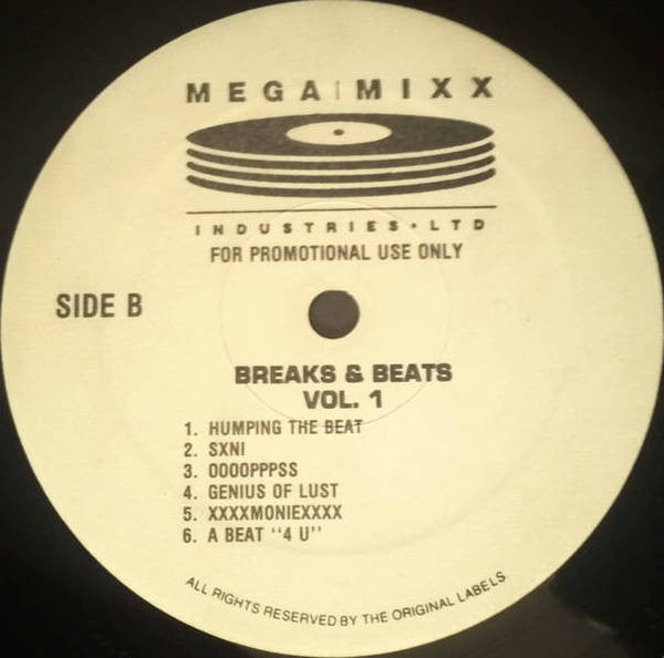 Various : Breaks & Beats Vol 1 (LP, Promo)