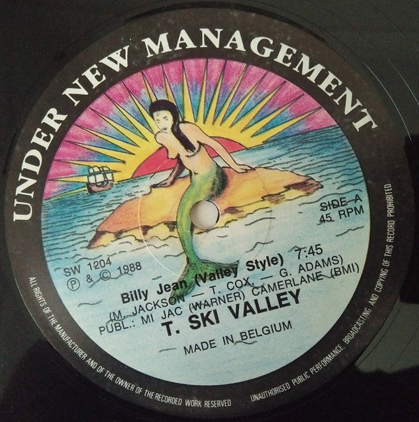 T-Ski Valley : Billy Jean (Valley Style) / Sexual Rapping (12")