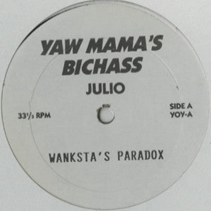 Coolio : Wanksta's Paradox (12", Unofficial)