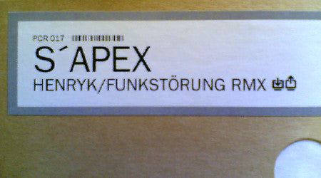 S'apex : Henryk / Funkstörung Rmx (12", S/Sided)