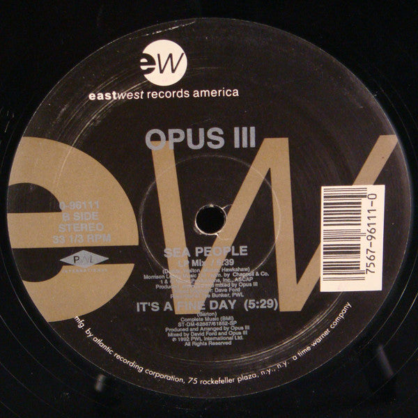 Opus III : I Talk To The Wind (12")