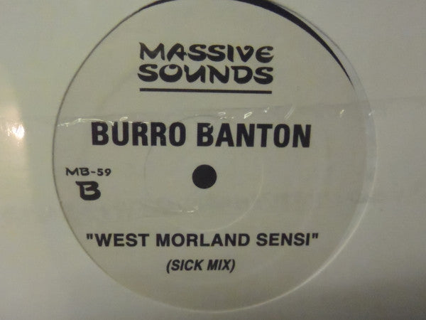 Burro Banton : Sensi Cheeba (12")