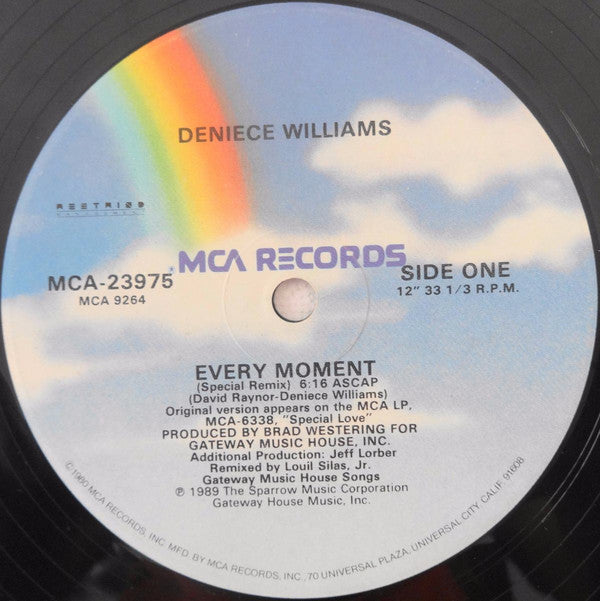 Deniece Williams : Every Moment (Special Remix) (12", Single)