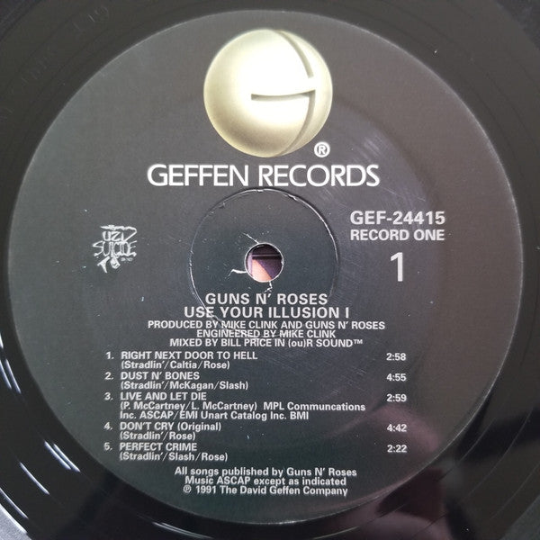 Guns N' Roses : Use Your Illusion I (2xLP, Album, RE)