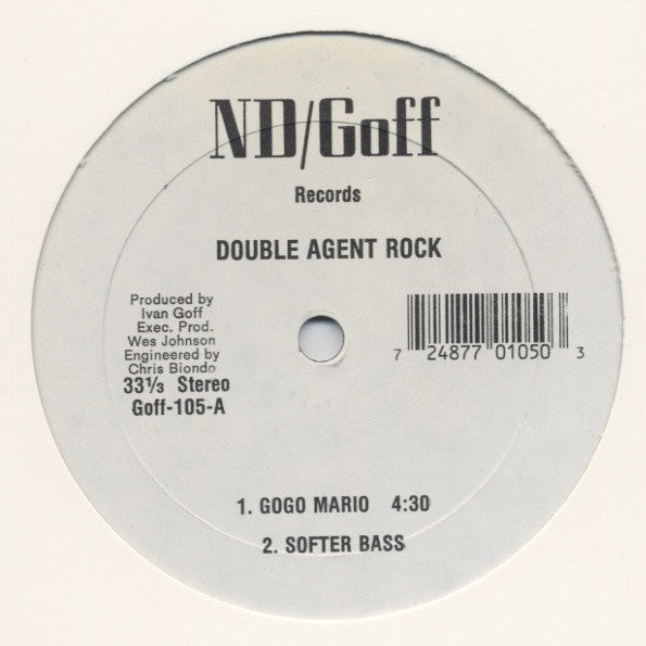 Double Agent Rock : Go Go Mario (12")