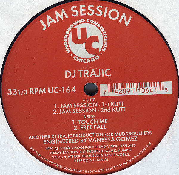 DJ Trajic : Jam Session (12")