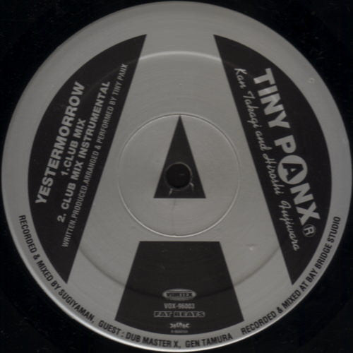 Tiny Panx Organization : Yestermorrow (12")