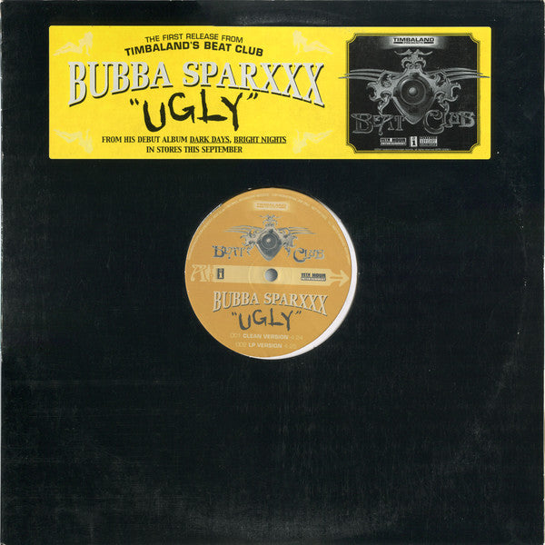 Bubba Sparxxx : Ugly (12", Promo)
