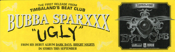 Bubba Sparxxx : Ugly (12", Promo)