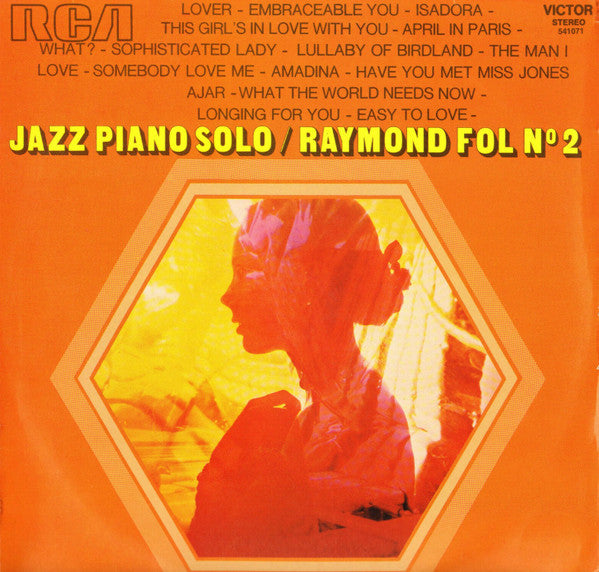 Raymond Fol : Jazz Piano Solo / Raymond Fol N°2 (LP, Album)
