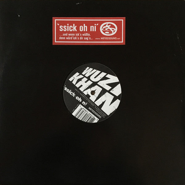 Wuzi Khan : Ssick Oh Ni (12")