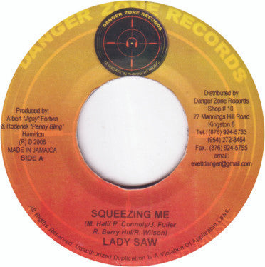 Lady Saw / Future Troubles : Squeezing Me / Shake It (7")