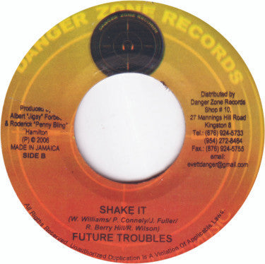 Lady Saw / Future Troubles : Squeezing Me / Shake It (7")