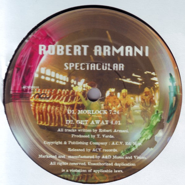 Robert Armani : Spectacular (2x12", Album)