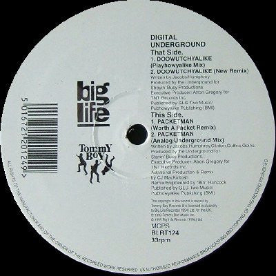 Digital Underground : Doowutchyalike / Packet Man (12")