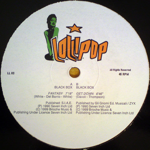 Black Box : Fantasy (12", Single)