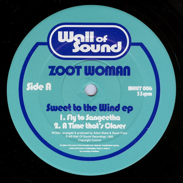 Zoot Woman : Sweet To The Wind EP (12", EP)