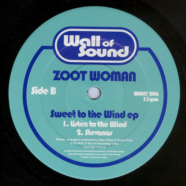 Zoot Woman : Sweet To The Wind EP (12", EP)