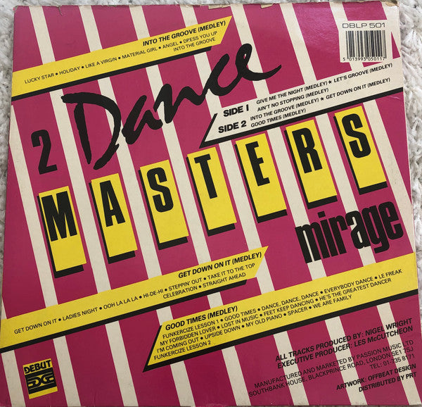 Mirage (12) : Dance Masters (LP, Mixed)