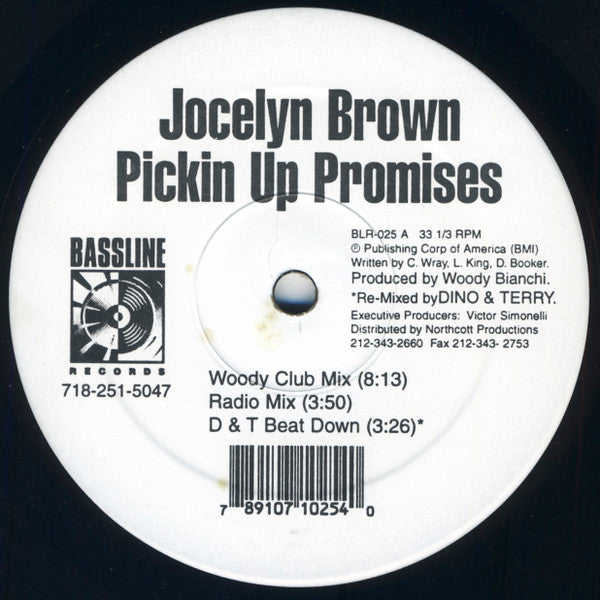 Jocelyn Brown : Pickin Up Promises (12", Promo)