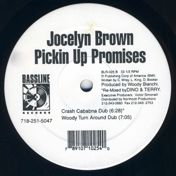 Jocelyn Brown : Pickin Up Promises (12", Promo)