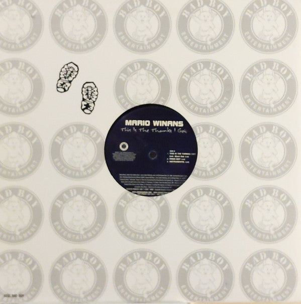 Mario Winans : Never Really Was / This Is The Thanks I Get (12", Promo)