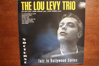 Lou Levy Trio : The Lou Levy Trio (LP, Album, RE)