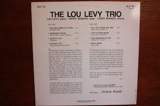 Lou Levy Trio : The Lou Levy Trio (LP, Album, RE)