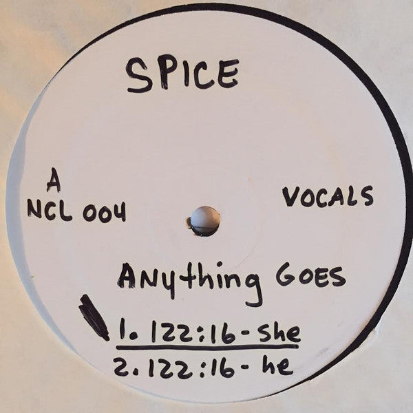 Spice (3) : Anything Goes (12", W/Lbl)