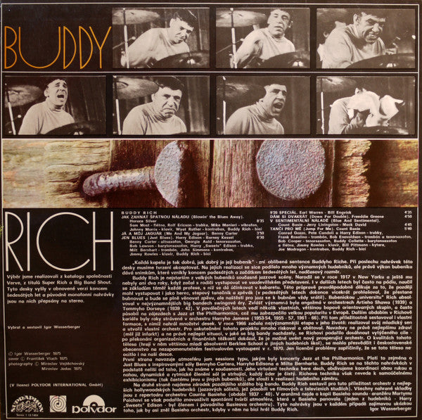 Buddy Rich : Buddy Rich (LP, Comp, Club)