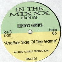Various : In The Mixxx Volume One (12", Unofficial)