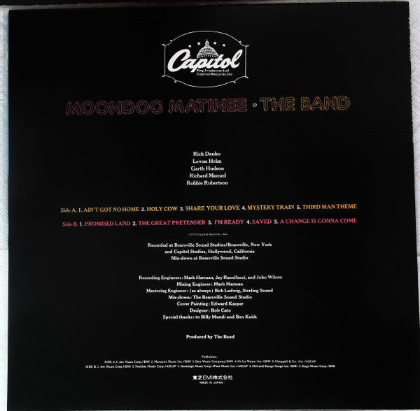 The Band : Moondog Matinee (LP, Album)