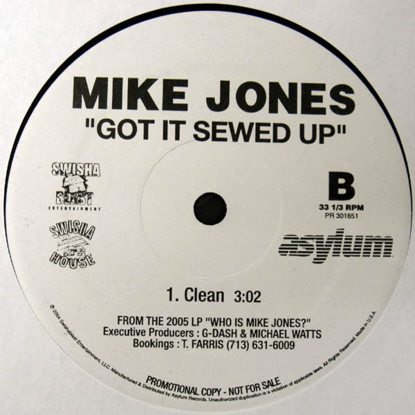Mike Jones (2) : Still Tippin Remix (12", Promo)