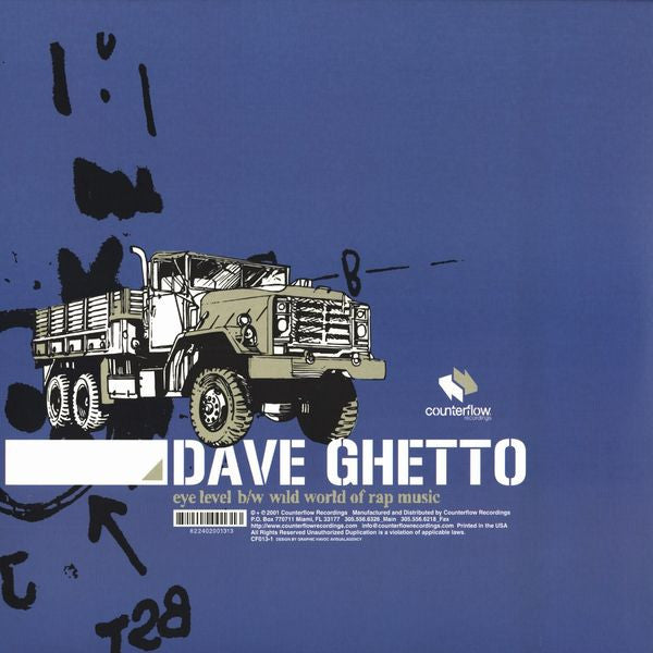 Dave Ghetto : Eye Level / Wild World Of Rap Music (12")