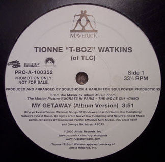 Tionne Watkins : My Getaway (12", Promo)