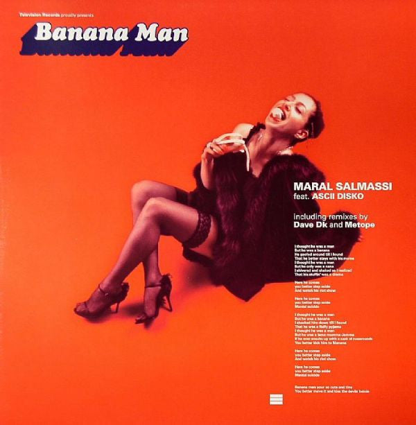 Maral Salmassi Feat. Ascii Disko : Banana Man (12")