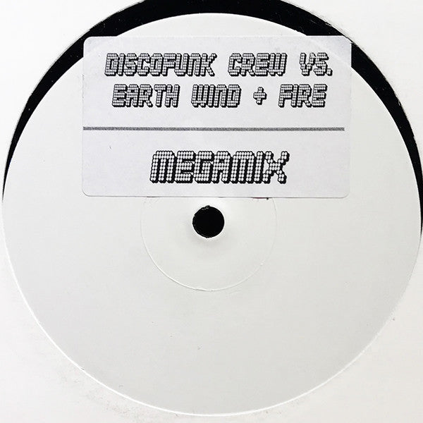 Discofunk Vs. Earth, Wind & Fire : Megamix (12", S/Sided, Unofficial, W/Lbl, Sti)