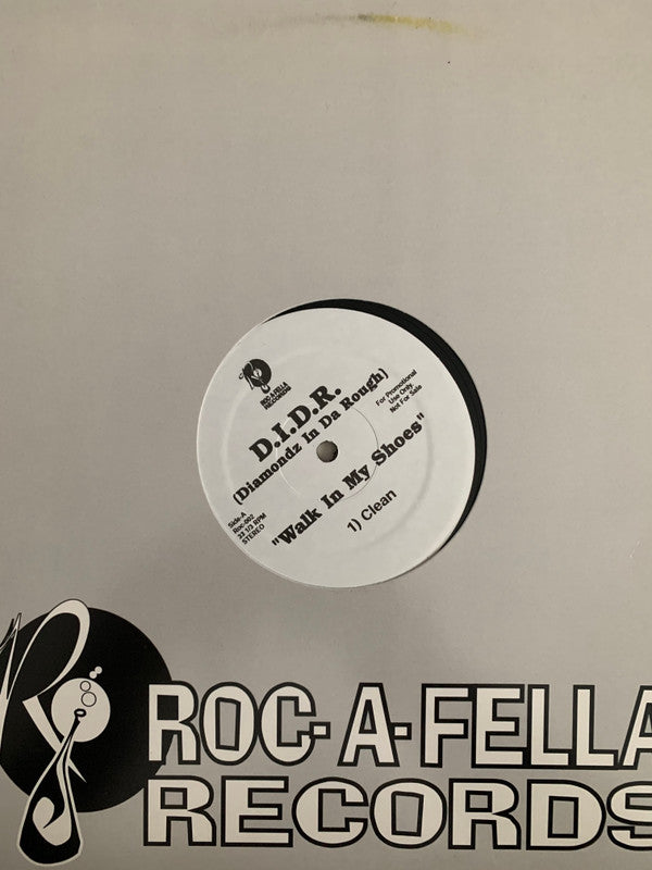 Diamonds In Da Rough : Walk In My Shoes (12", Promo)