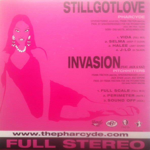 The Pharcyde / Pitchhitters : Stillgotlove / Invasion (12", Promo)