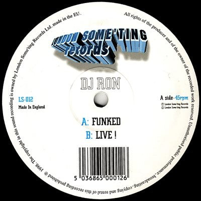 DJ Ron : Funked / Live! (12")
