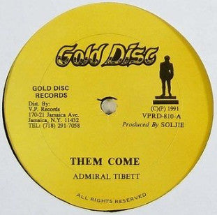 Admiral Tibet, Culture T : Them Come / Selassie Army (12")