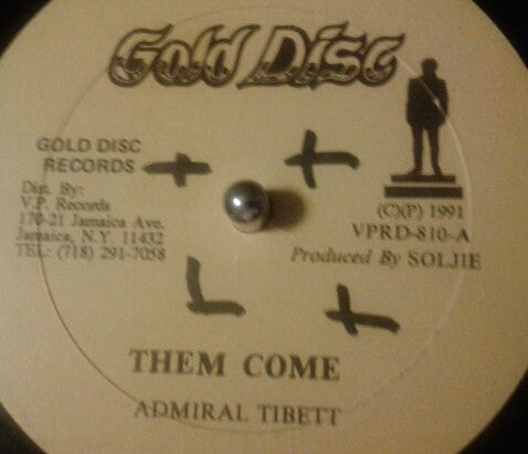 Admiral Tibet, Culture T : Them Come / Selassie Army (12")