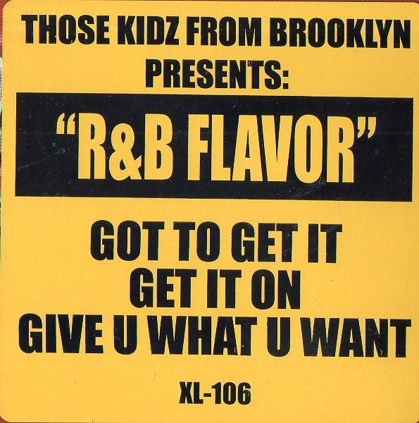 Those Kidz From Brooklyn : R&B Flavour (12")