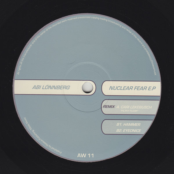 Abi Lönnberg : Nuclear Fear EP (12", EP)