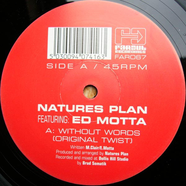 Natures Plan Featuring Ed Motta : Without Words (12")