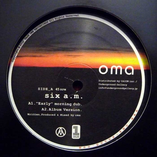 Oma (4) : Six A.M. (12")