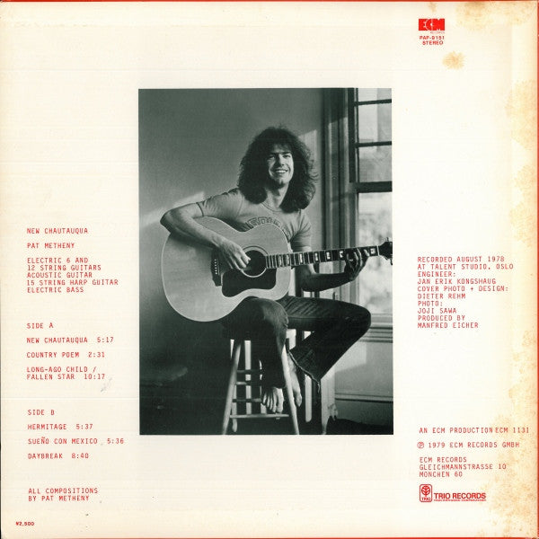 Pat Metheny : New Chautauqua (LP, Album)